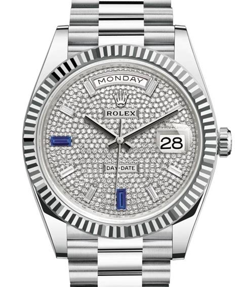 puretime diamond paved rolex|Rolex day date diamond dial.